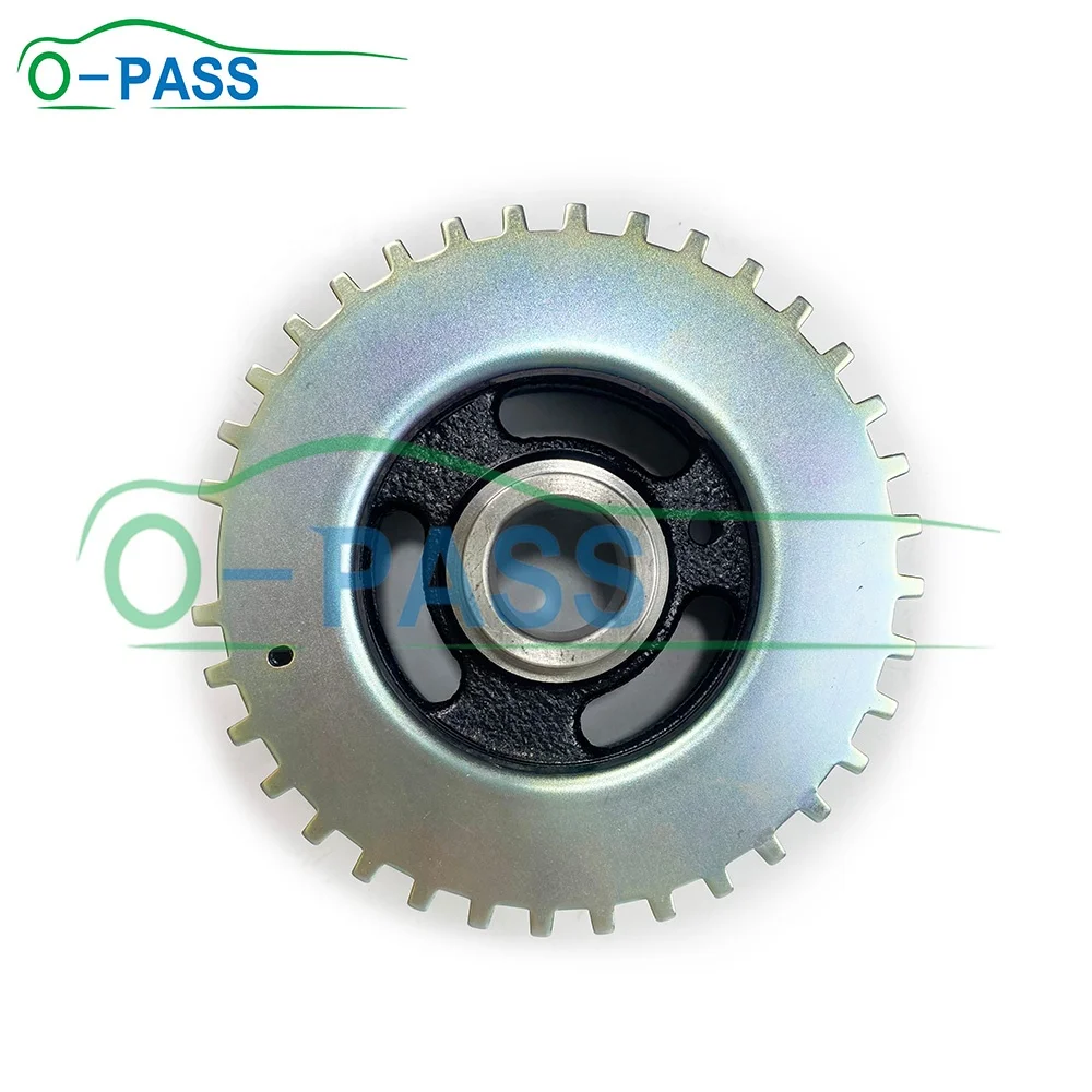 OPASS Harmonic Balancer Pulley for Ford FOCUS MK2 C-MAX 2nd Ecosport II & VOLVO S40 V50 C30 4M5G-6316-FB