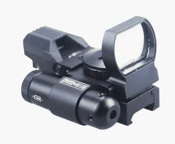 New Product Red Dot Scope Reflex Sight with Red Laser Sight for hunting