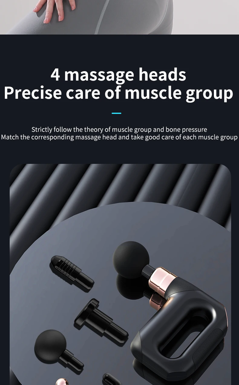 Galecon Professional Fascia Gun Trending Products 2024 Gym Vibration Fitness Body Massager Deep Tissue Powerful Muscle Massage