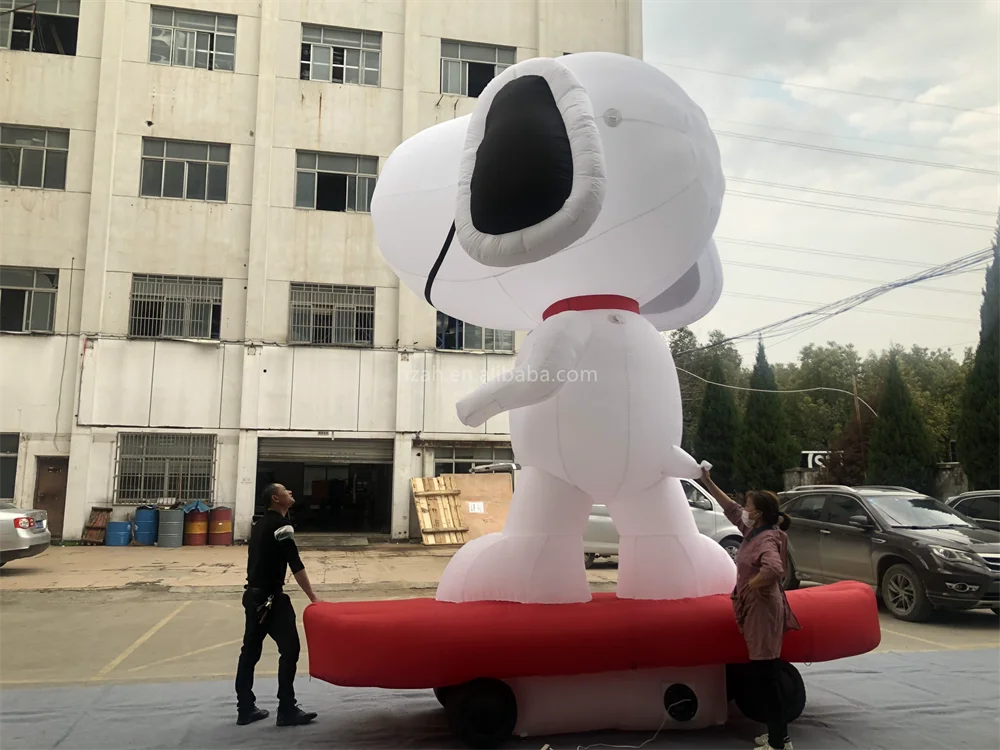 Advertising Inflatable snoopy Inflatables Model snoopy on Skateboard