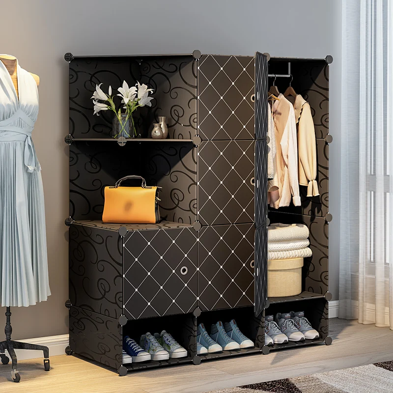 Simple Wardrobe Design Large Drawer Plastic Walldrope Wardrobe Bedroom ...