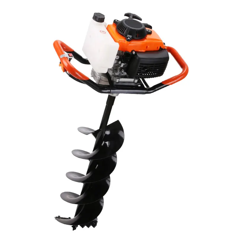 Garden Gasoline Petrol Post Hole Digger Agriculture Digging Machine Ground Drill Earth Auger Machine