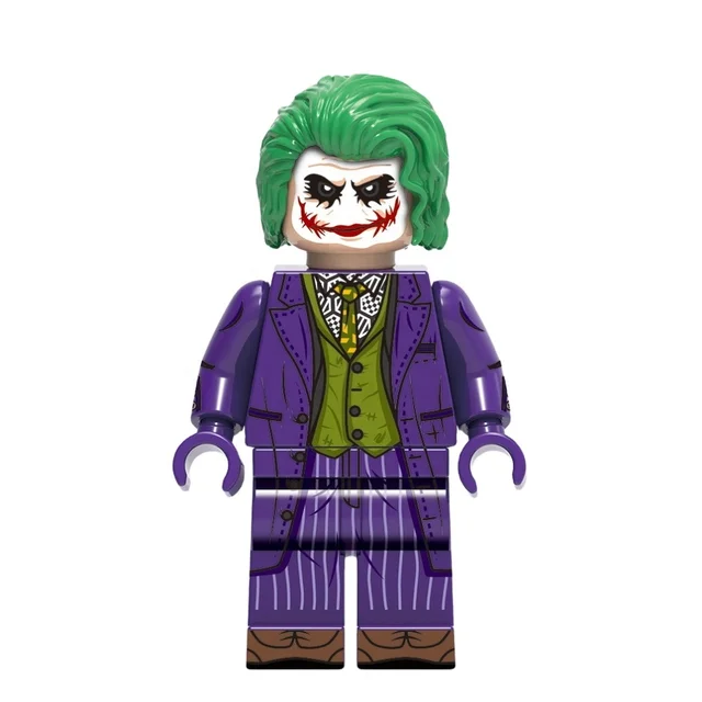 Superhero Series Of Building Blocks Bat Man Joker Catwoman Mini Figure Assembled Toy Cute Toys Collector's Model
