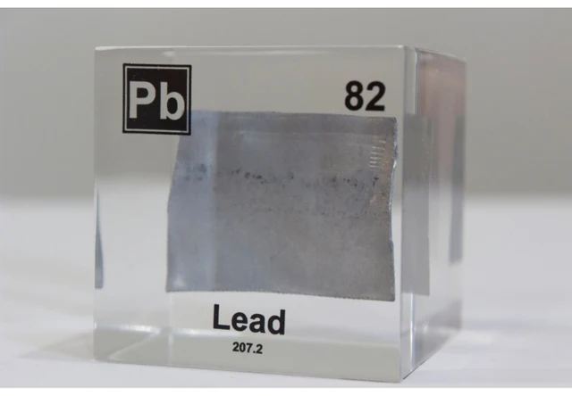 83  Bismuth Elements Cube Acrylic Bi Periodic Table Elements Block Display Periodic Table with Real Elements Custom