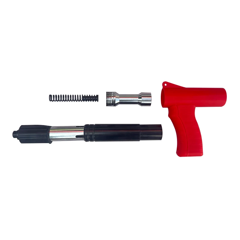 Concrete Nail Gun Kit With 120pcs Nails, Extension Rod