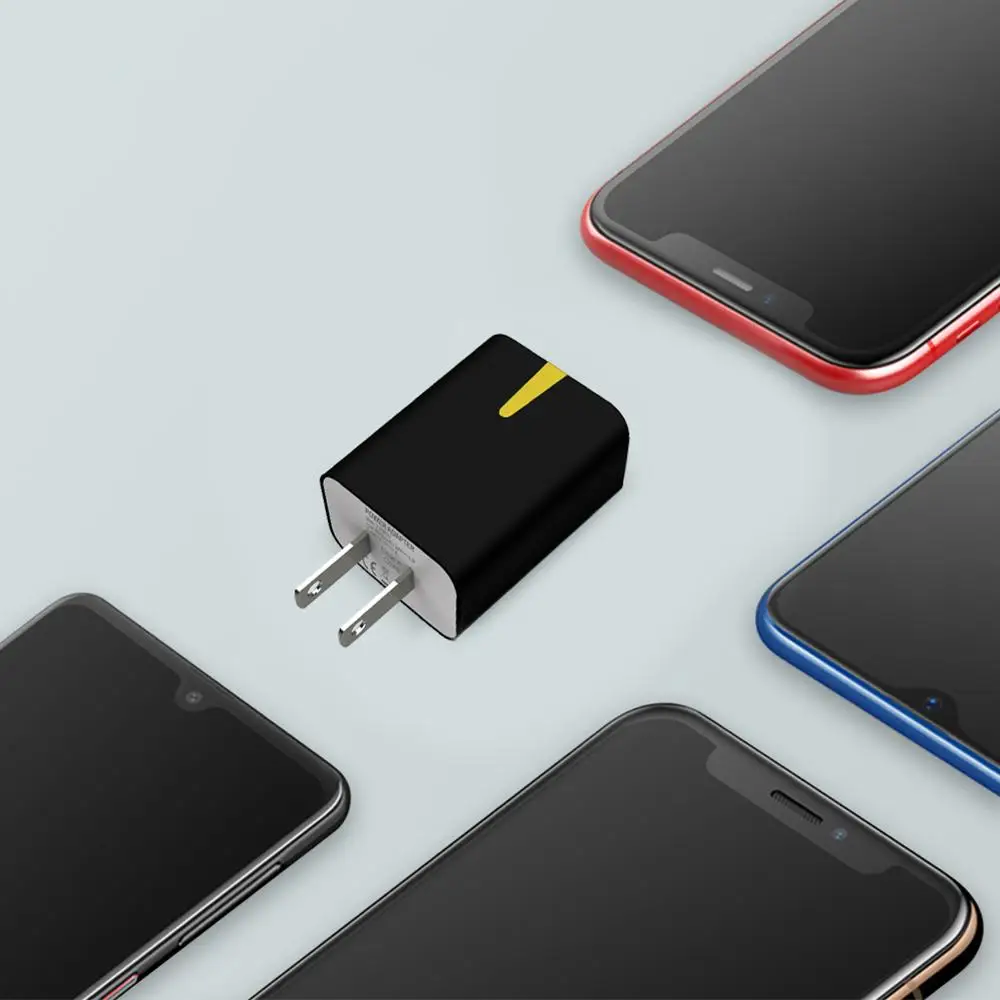 Зарядное устройство для аккумулятора зарядное с двумя портами U-L Сертифицированный 2.4A USB