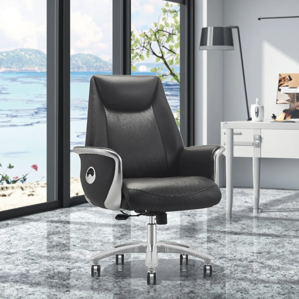 Premium Quality Modern Leather Ergonomic Executive Chair 3