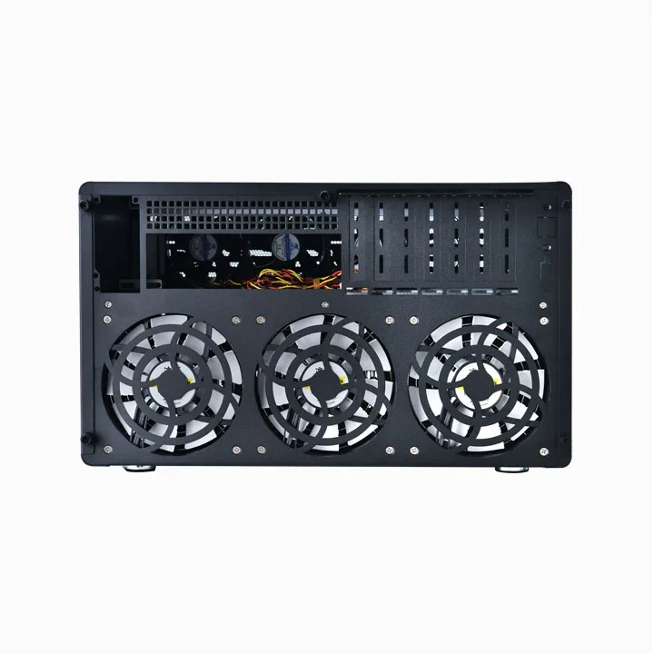 Fanlong 12 Bay Half-height Nas Storage Sever Case Hot Swappable Chassis ...