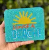 Portamonete con perline da spiaggia