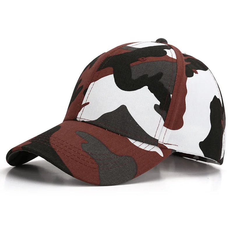 High Quality Custom 6-Panel Embroidered Dad Hat Cap Men 3d Embroidered Custom Logo Camouflage Sport Baseball Cap Trucker Cap