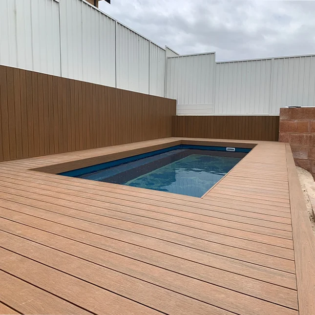 Eco Decking Wooden Grain Terrace Trex Cover Wpc Decks Flooring Wood ...