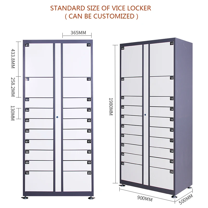 Intelligent Multifunction Commercial Furniture Smart Parcel Delivery Locker System