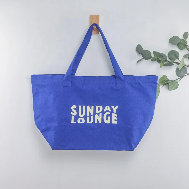 Cheap Customized Printed White Cotton Canvas Fabric Shopping Tote Bags with logo