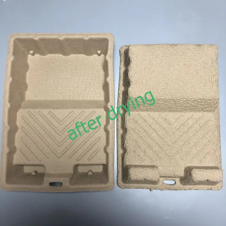 Eco Friendly Molded Paper Pulp Painting Tools Paint Tray, Wide Popular ...