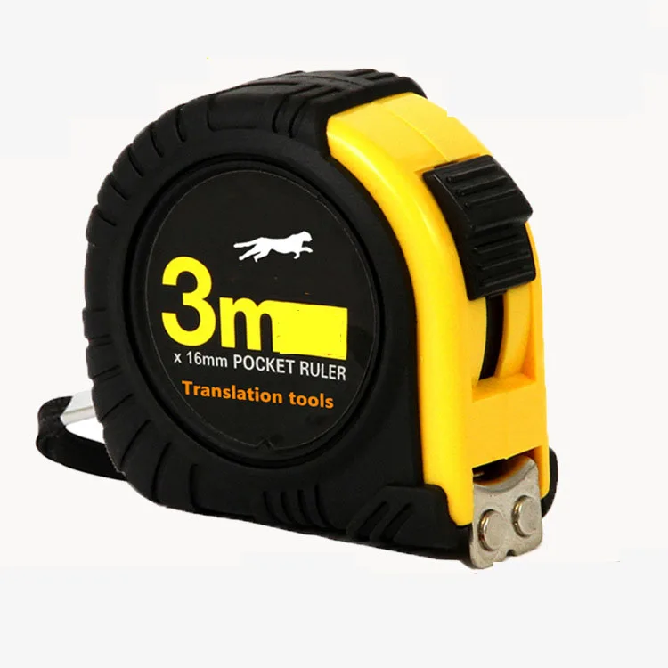 Custom Self-Locking Measure Laser Retractable Tape Stainless Blade ABS Material Logo Imprint Smooth Retract Feature 7.5m - view 1