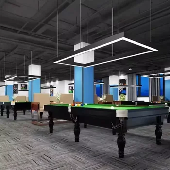 9FT LED Light for Billiard Table - Modern Metal Design