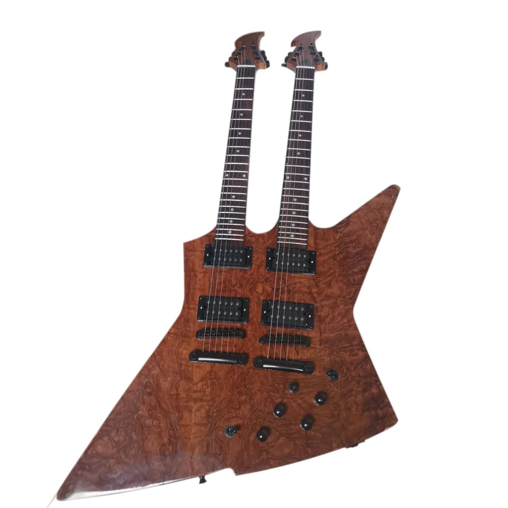 Good Quality Double Neck Explorer Electric Guitar Buy Double Neck