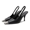 Black matte 6cm-backless model