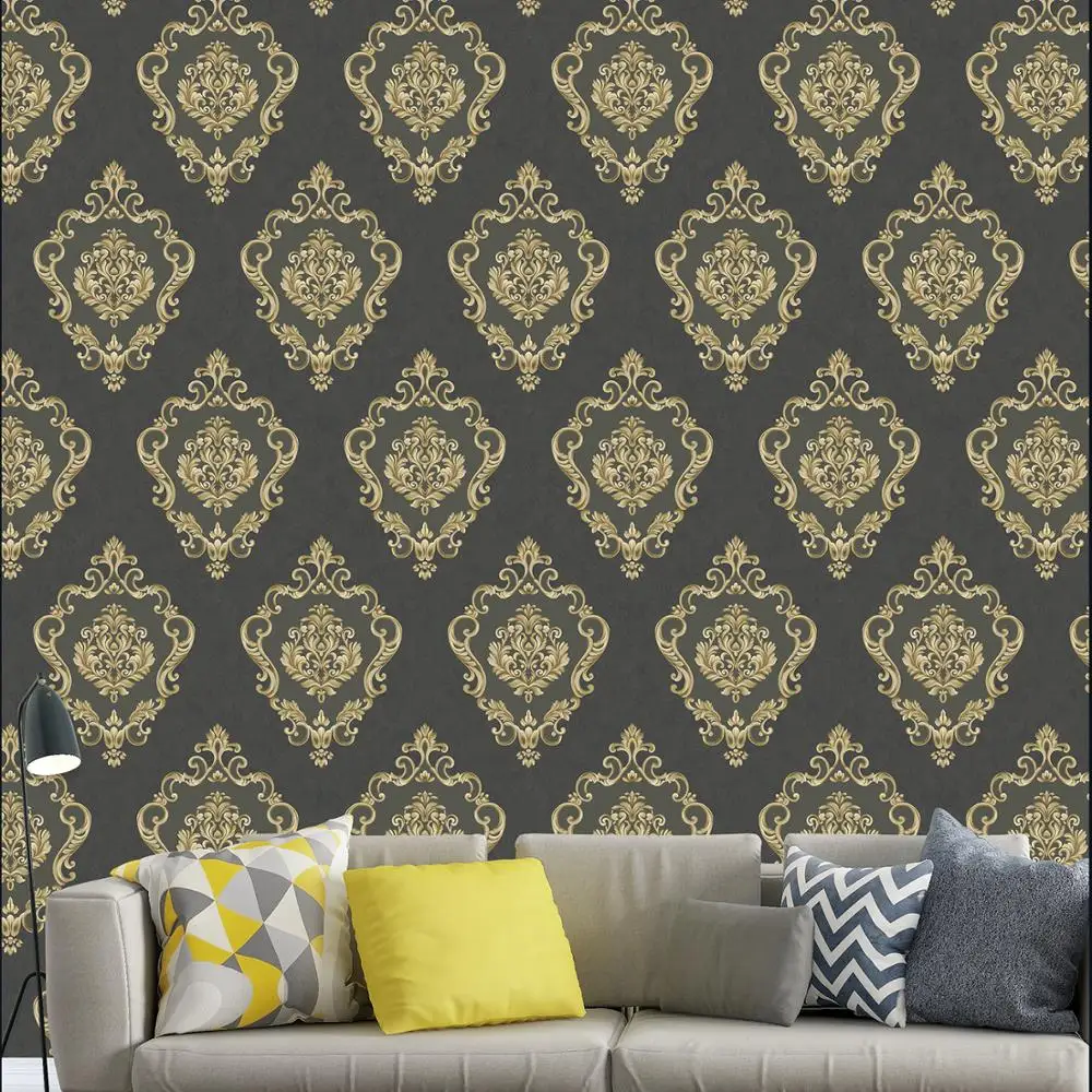 PVC New Designs Wall Paper Living Room Wallpaper Home Decoration Wallcovering