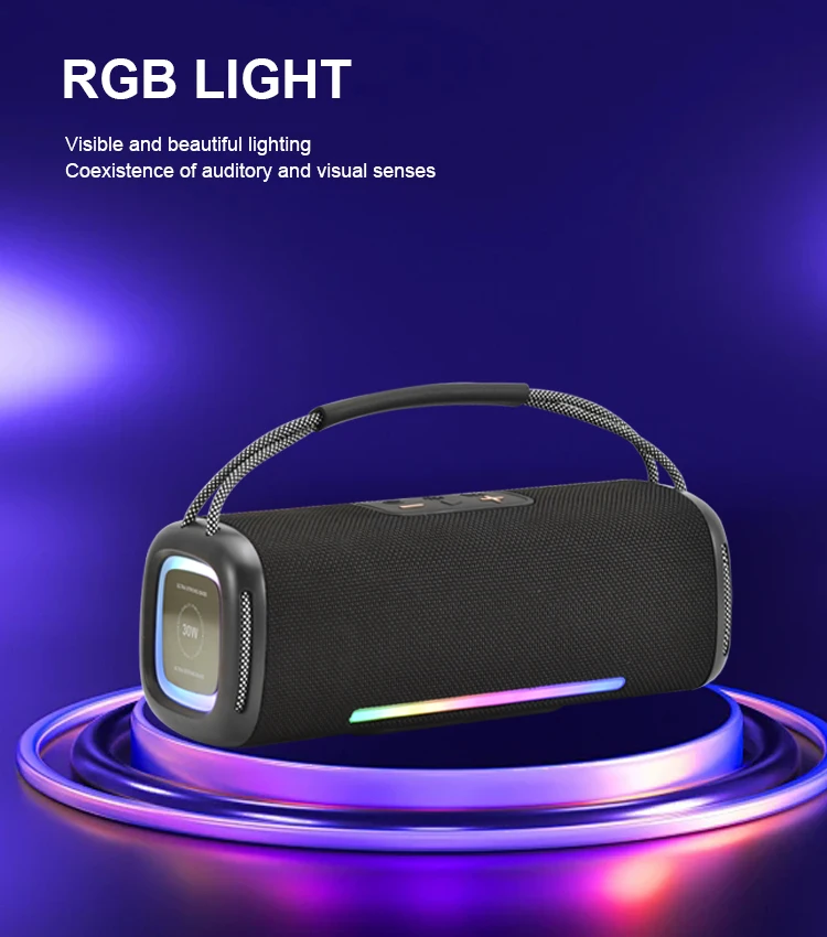 Kisonli K10 30w Bass Radio Blue tooth Speaker