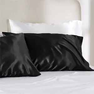 100% Mulberry Silk Plain Pillowcase 100 Custom Various Colors Pure Silk Pillow Case Silk Pillows