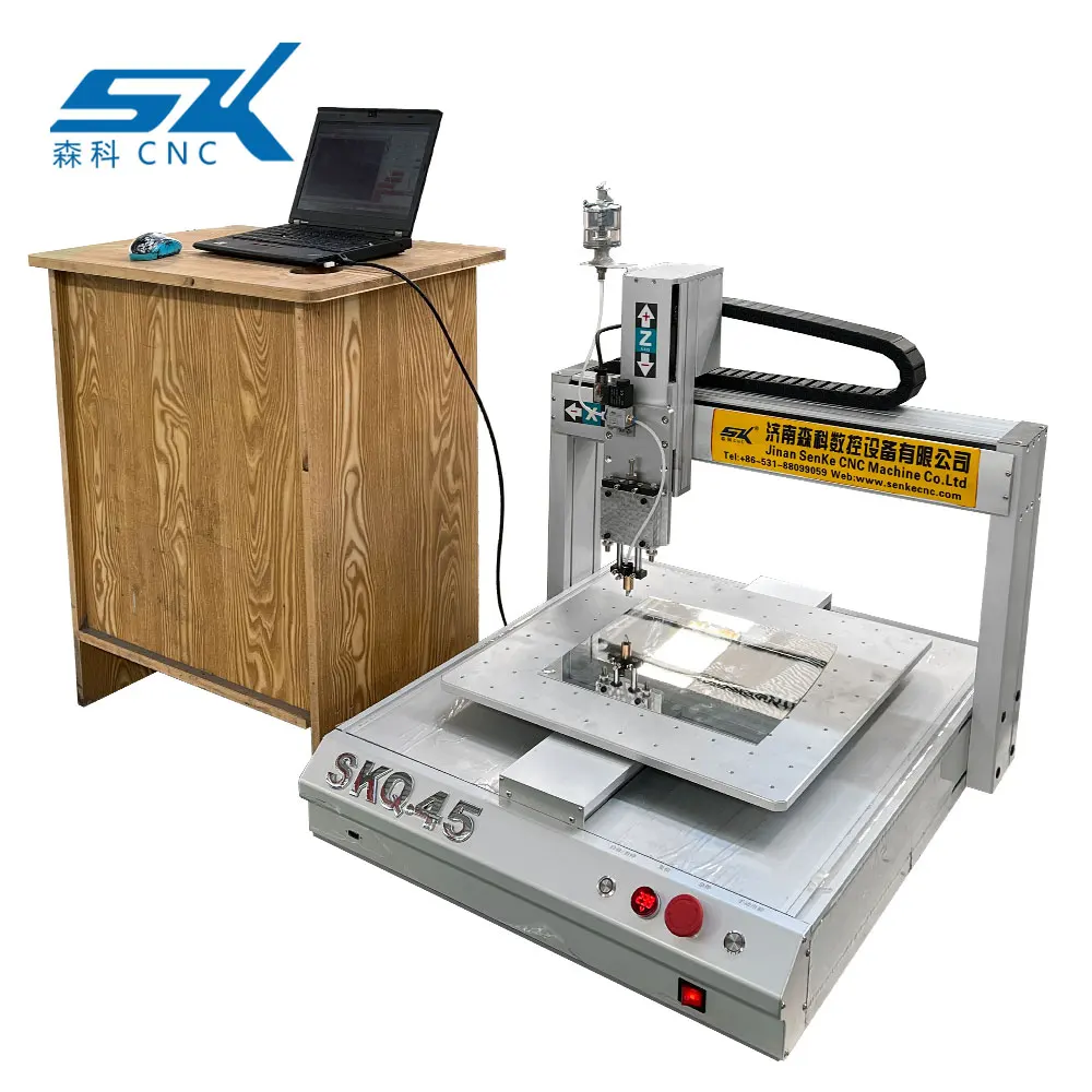Small CNC Automatic Round  Square Flat Convex Mirror Glass Shape Sheet Cutting Machine