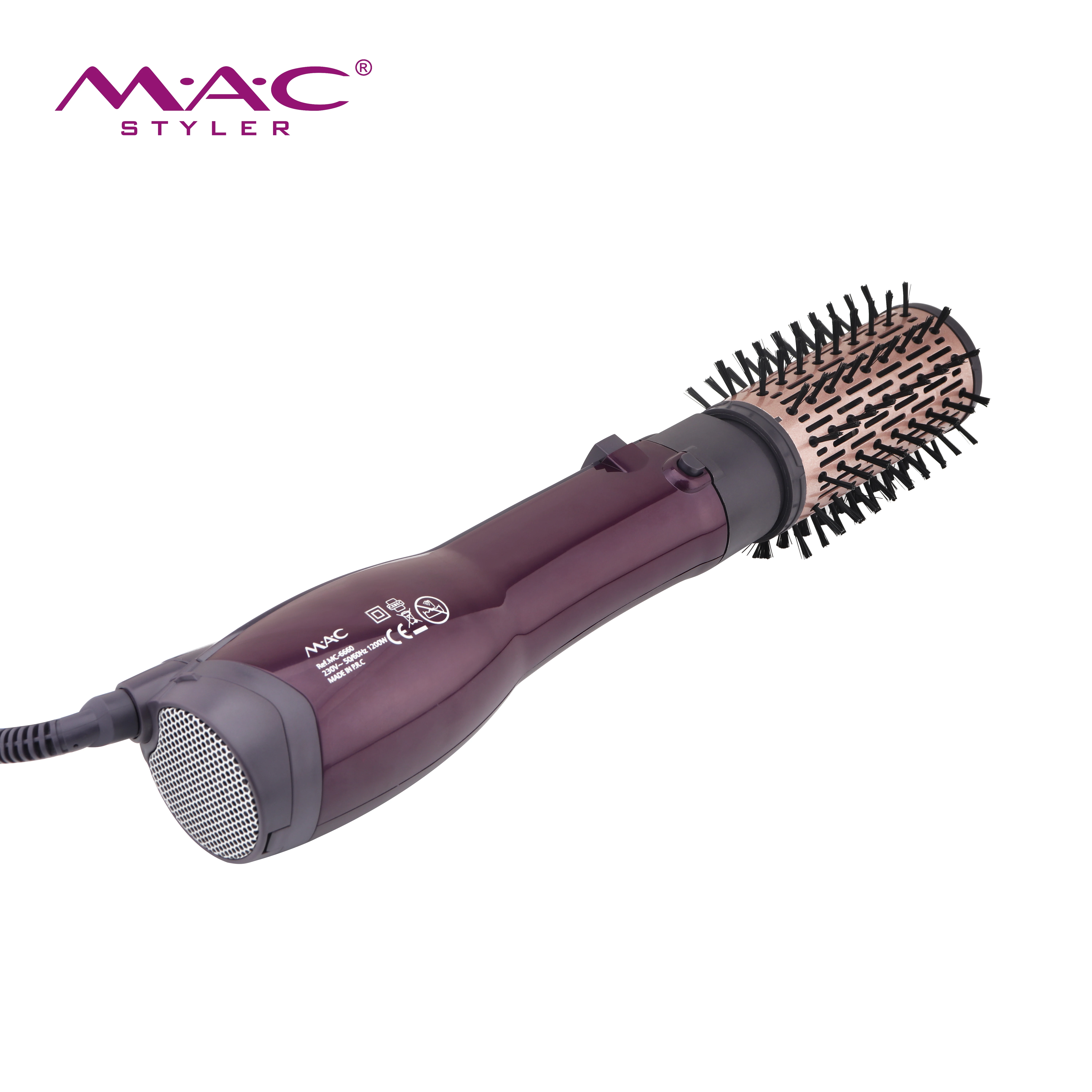 Hair Brush Private Label Flat Iron Hot Air Pick Electric Comb One Step Hair  Dryer Fast Hair Straightener Brush Hot Air Brush