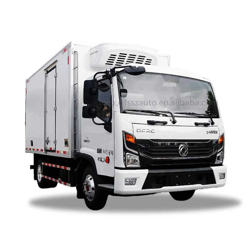 High Quality Dongfeng 4x2 Refrigerated Cold Room Van Freezing Truck 1.5Ton Refrigerated Truck Meat Transport Refrigerated Truck