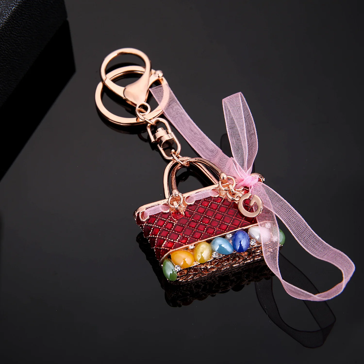 Source New Handbag Keychain Small Lady Bag Ornaments