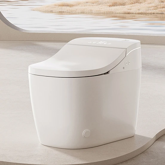 Modern Bathroom Sanitary Ware Automatic Flush Toilets Bowl Intelligent Ceramic One Piece Smart Toilets