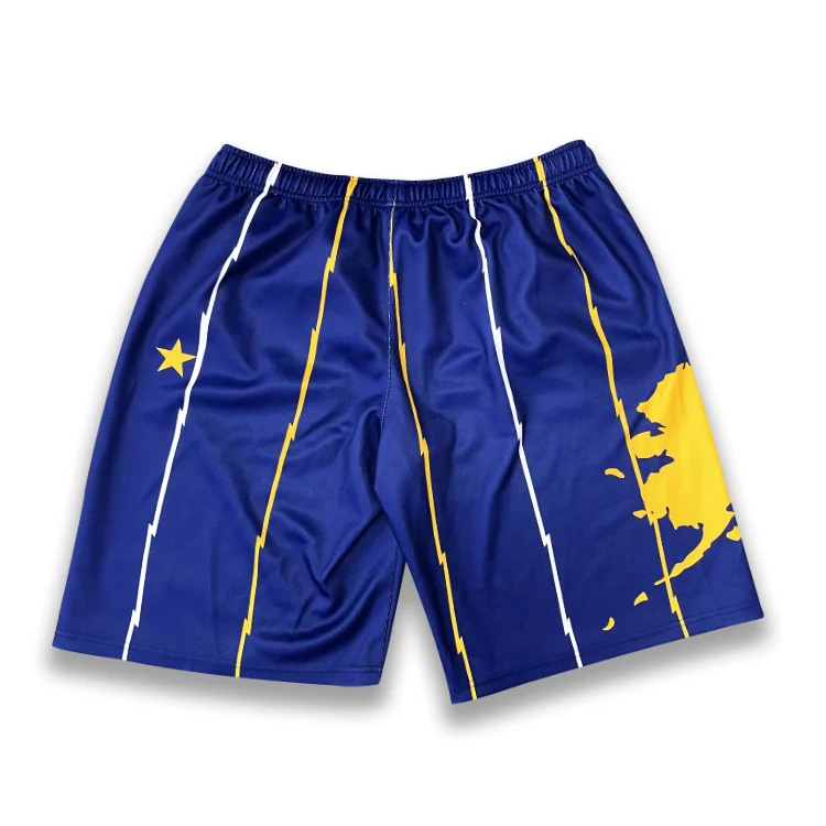 Custom Sublimated Embroidered Basketball Shorts Buy Embroidered