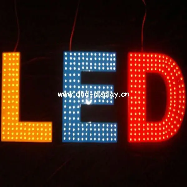 Round Pixel Led 12mm Diffused RGB Led Neon Channel Letter for Signs