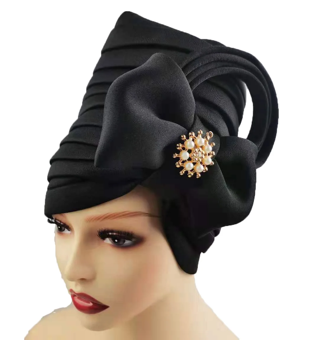 Мусульманская Африканская бабочка хорошего качества, украшение, тюрбан, повязки на голову, головные уборы для женщин