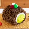 Swiss roll-brown