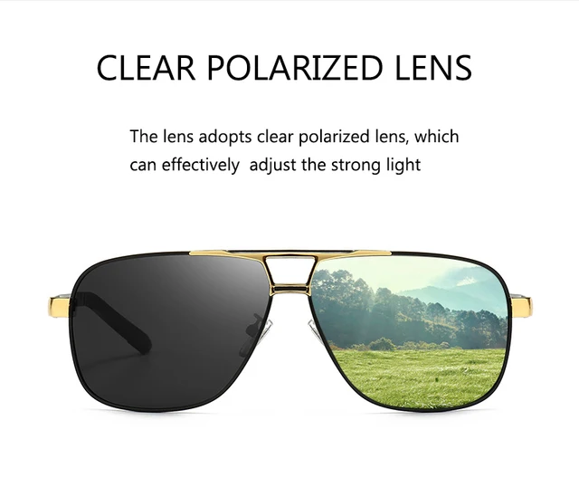 New Fashion Sun Glass, Day And Night Vision Polarized 2023 Luxury