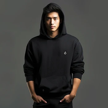 Manufacturer Supply Quality French Terry Sweatshirt Fast dry Men Pullover Hoodie Designs Pattern Sweatshirt