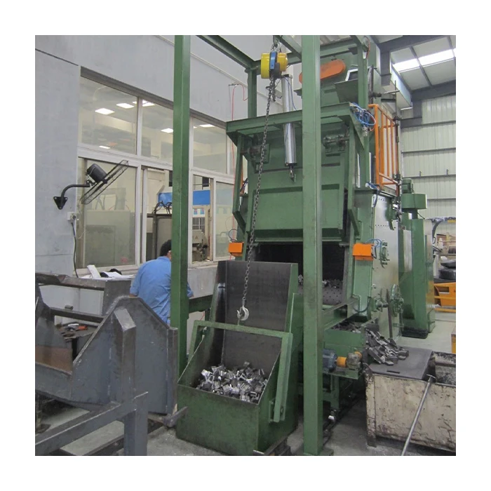 Automatic Electric Portable Steel Plate Surface Cleaning Drum Shot Peening Machine Burnishing Function Siemens PLC Motor for