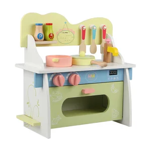 Best-selling  Multi-functional Colorful Kitchenette Manufacturer Direct Sale Wood Classic Toys for Kids Toddler Boys & Girls