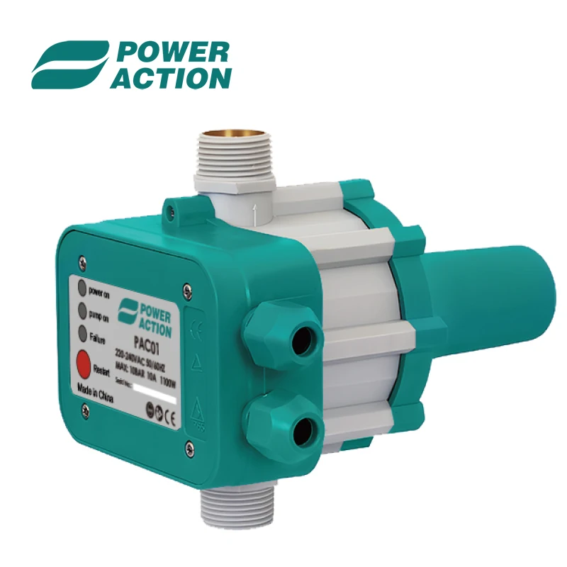 Power Action Electric Automatic Press Control 1000W 10A Adjust Pump Switch Water Pump Controller