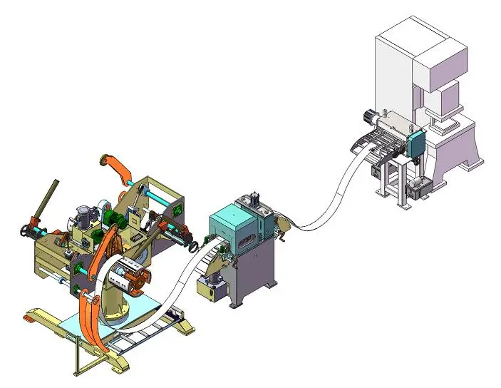 Automatic Coil Nc Servo Roll Feeder for Power Press Stamping