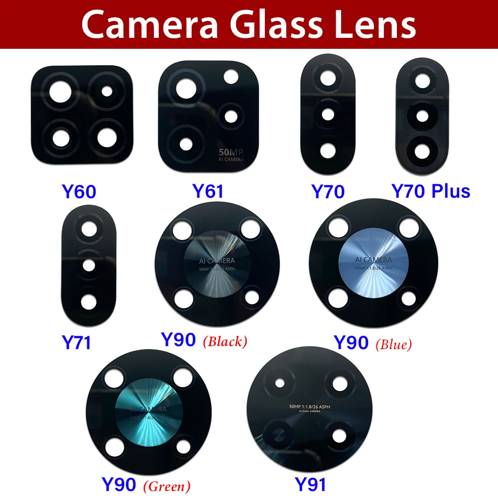 Huawei Pura 70, Nova Y60 Y70 Plus için Arka Kamera Cam Lens Değişimi