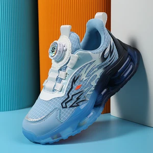 Factory Wholesale Children Sneaker Student Basketball Shoes Low MOQ Anti-slip Competition Training Sports Kids Shoes