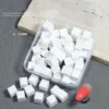 Blanco-50 piezas/caja 10*10mm