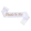 Globe style - fond blanc, lettres or rose "Future Mariée"