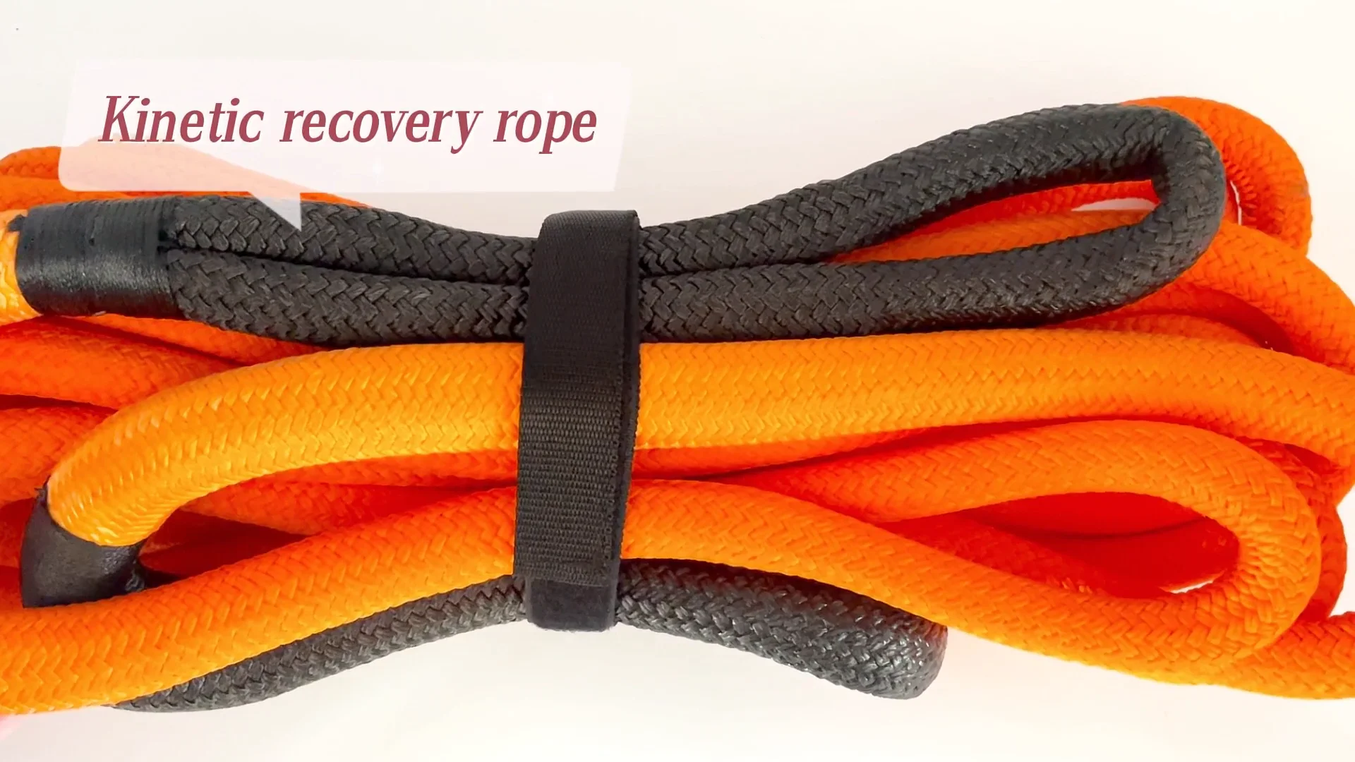 4x4 Offroad Recovery Rope Double Braided Nylon Towing Rope Kit