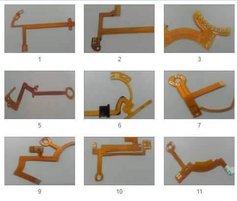 Полиимидная гибкая печатная плата, гибкая печатная плата с материалом PI, FPC для телефона с жесткостью PI