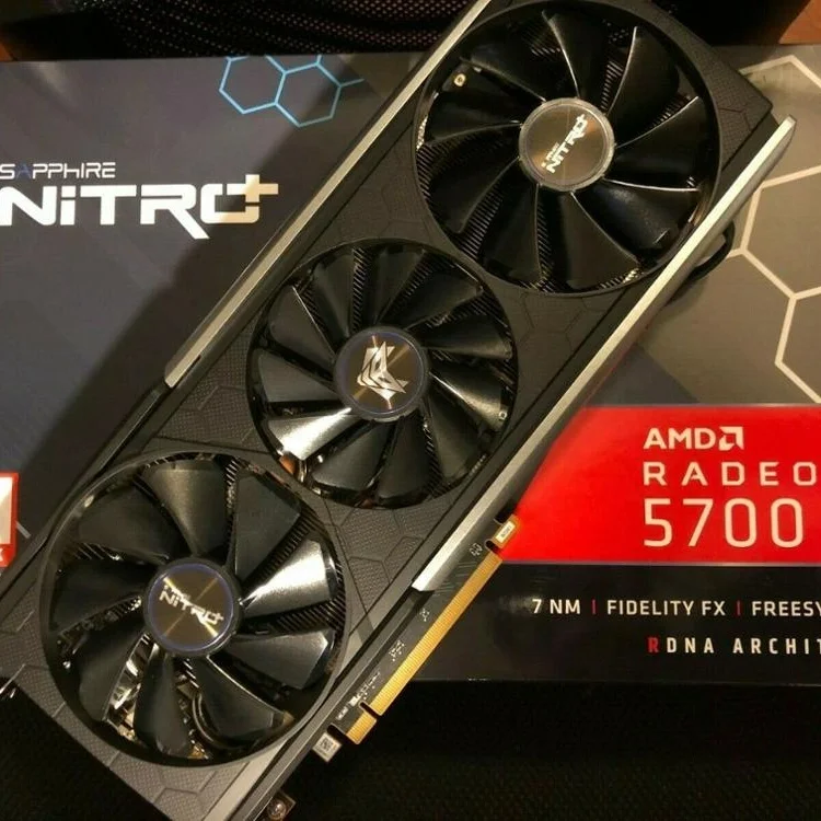 Factory Original 100 Genuine Sapphire Radeon Nitro Rx 5700 Xt 8gb Gddr6 Graphics Card 03 40g Buy Graphics Cards Product On Alibaba Com