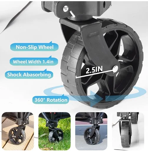 Carrello Portavivande My Garden California In Legno Eucalipto Naturale - Per Esterni E Giardino - Foto 2