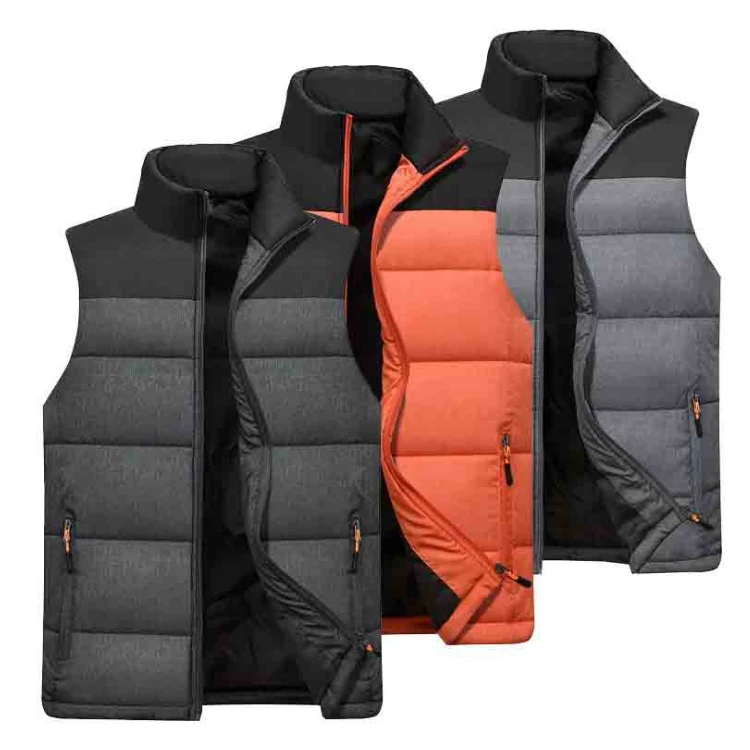 chaleco algodon hombre