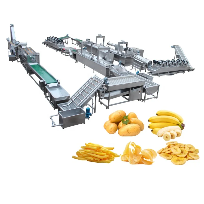 Fully Automatic Potato Chips Making Machine With Factory Price Potato Chips Making Machine